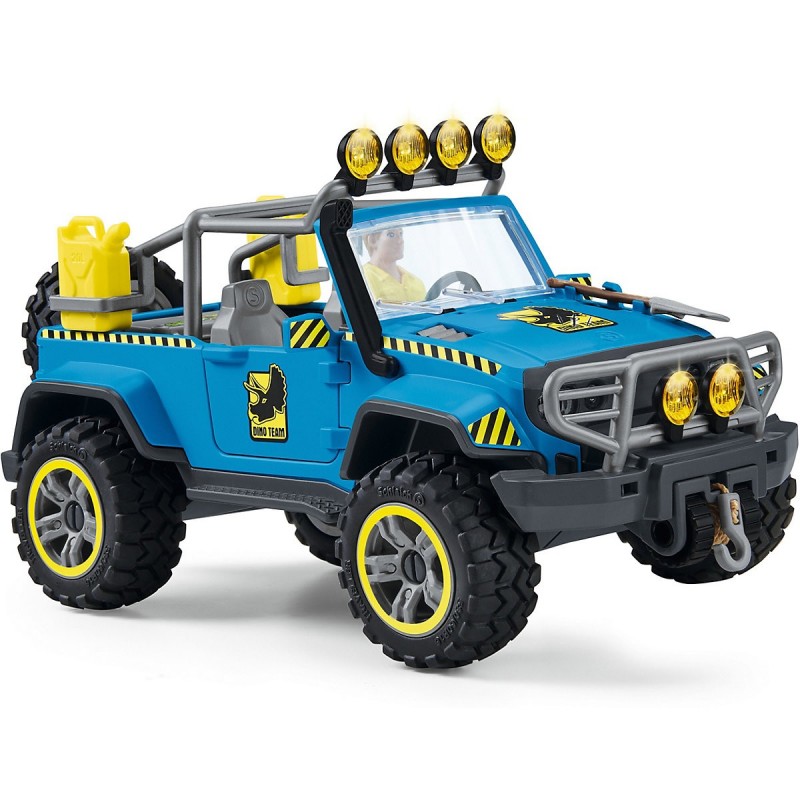 Schleich 41464 Geländewagen Mit Vorposten Dino | OVP | NEU (Neu und originalverpackt) in