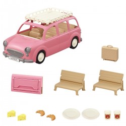 Sylvanian Families 5535 Familienauto mit Picknickzubehör
