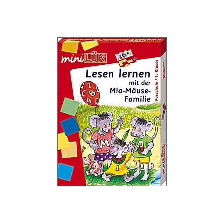 miniLÜK Lesenlernen mit der Mia-Mäusefamilie