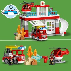 LEGO Fire Station & Helicopter