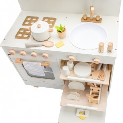 New Classic Toys Cuisine en bois avec lave-vaisselle 11048