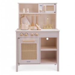 New Classic Toys 11046 cuisine en bois Rotin rose