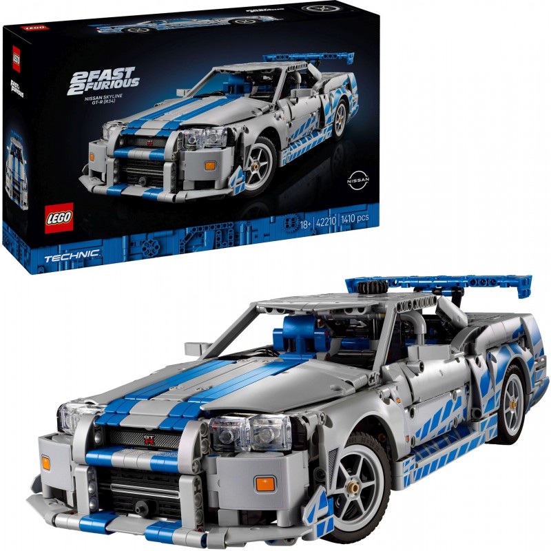 LEGO® Technic 42210 Flitzer Nissan Skyline GT-R (R34) 2 Fast 2 Furious