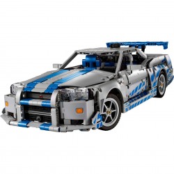 LEGO® Technic 42210 la Voiture Nissan Skyline GT-R (R34) 2 Fast 2 Furious