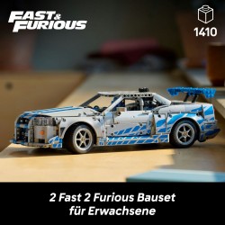 LEGO® Technic 42210 la Voiture Nissan Skyline GT-R (R34) 2 Fast 2 Furious