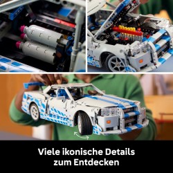 LEGO® Technic 42210 la Voiture Nissan Skyline GT-R (R34) 2 Fast 2 Furious