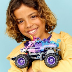LEGO® Technic 42220 Monster Jam™ Sparkle Smash™ à rétrofriction