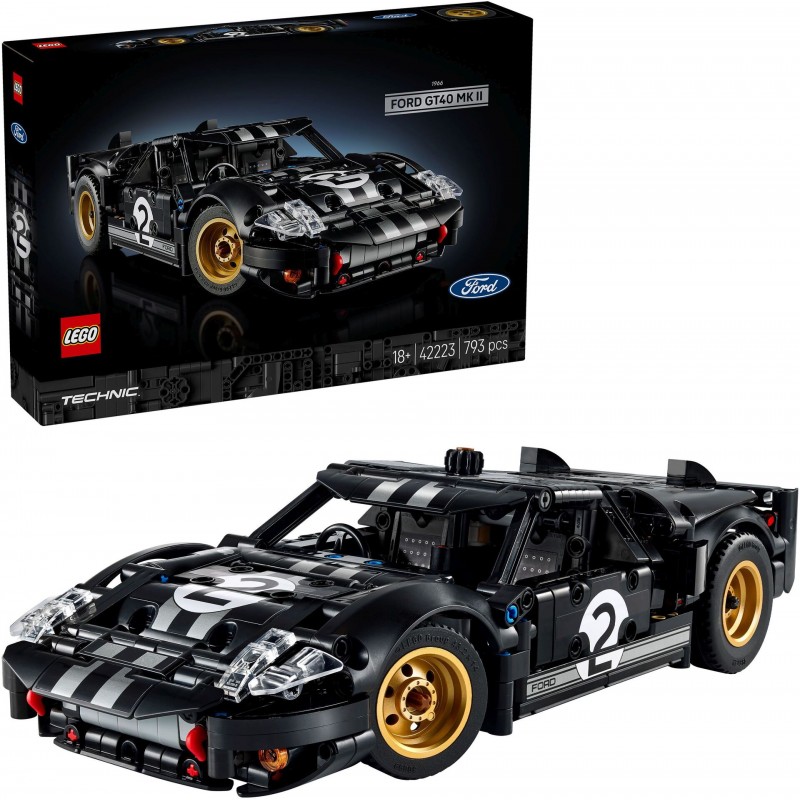 LEGO® Technic 42223 1966 Ford GT40 MKII Race Car