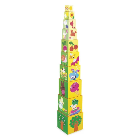 JANOD J02387 Pyramide Carrée Les 4 Saisons