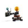 LEGO Planet Earth and Moon in Orbit