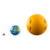 LEGO Planet Earth and Moon in Orbit