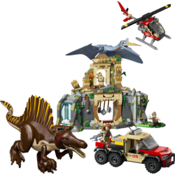 LEGO Jurassic World Mission aérienne avec le spinosaure et le quetzalcoatlus