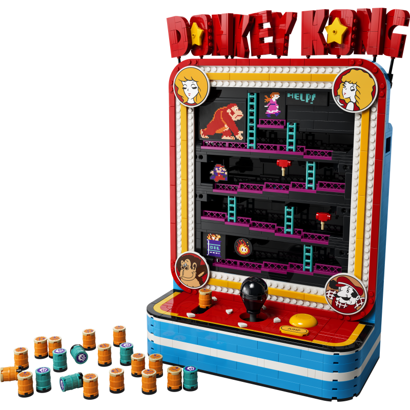 LEGO Super Mario Jeu d'arcade Donkey Kong