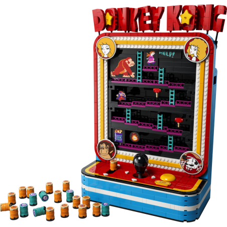 LEGO Super Mario Jeu d'arcade Donkey Kong