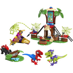 LEGO Marvel Spidey and Gobby's Raptor Battle at Tree House HQ