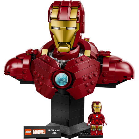 LEGO Marvel Buste d'Iron Man MK4