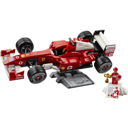 LEGO Icons Ferrari F2004 et Michael Schumacher
