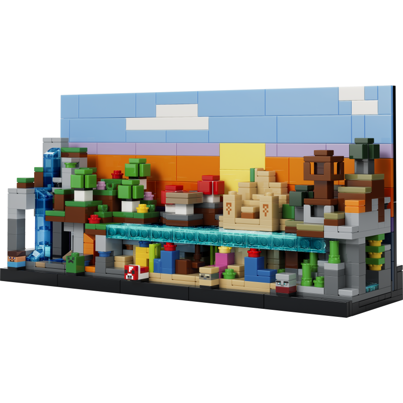 LEGO Minecraft Mini biomes