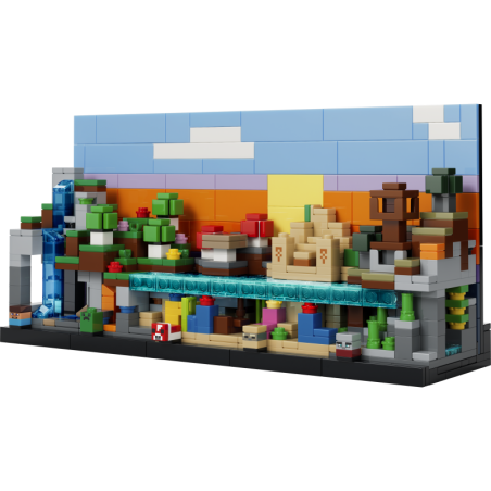LEGO Minecraft Mini biomes