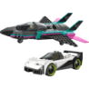LEGO City Düsenflieger vs. Rennauto