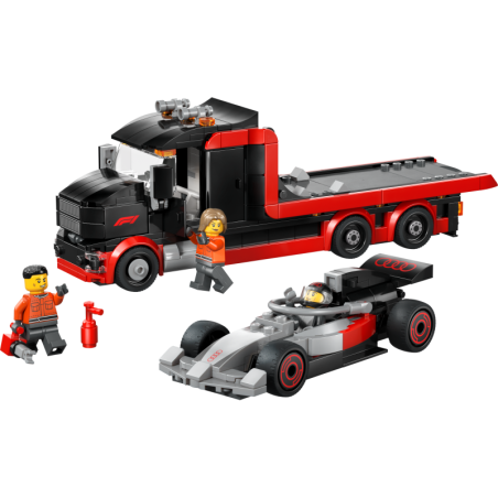 LEGO City Camion de F1 avec voiture de course de F1 Audi