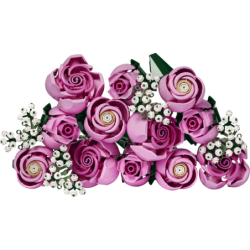 LEGO Icons Bouquet de roses roses