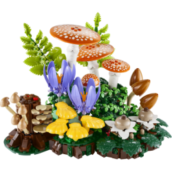 LEGO Icons Les champignons des bois