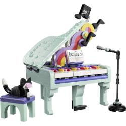 LEGO Creator Deko-Klavier mit Katze