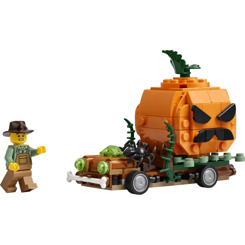 LEGO La camionnette de la citrouille d'Halloween
