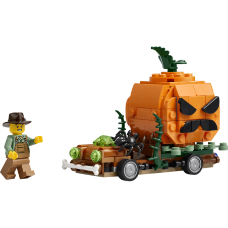 LEGO La camionnette de la citrouille d'Halloween