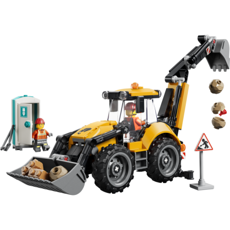 LEGO City Le tractopelle jaune