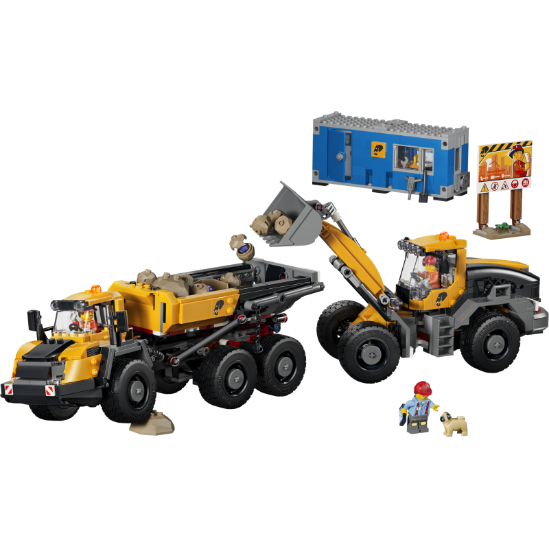 LEGO City Le camion-benne et la chargeuse frontale