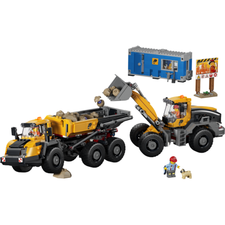LEGO City Le camion-benne et la chargeuse frontale