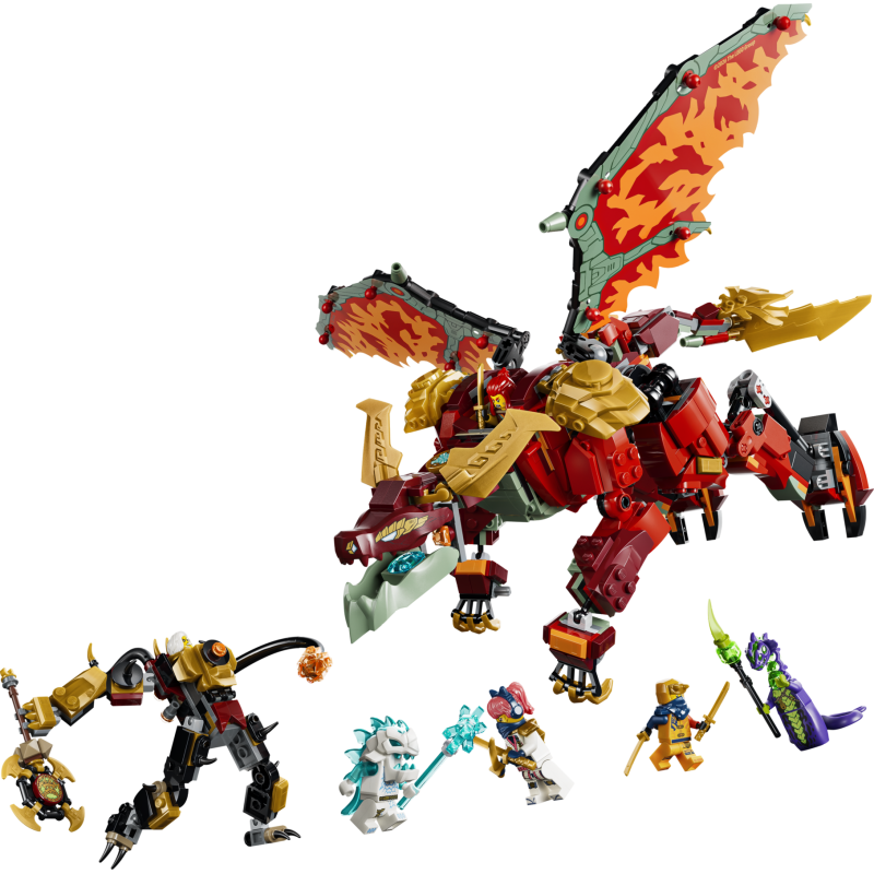 LEGO Ninjago Wyldfyres Drachenmech