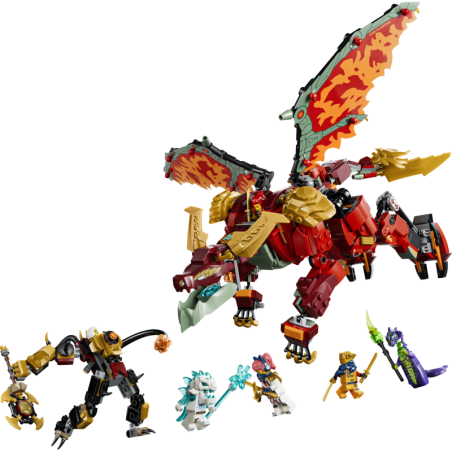 LEGO Ninjago Wyldfyres Drachenmech
