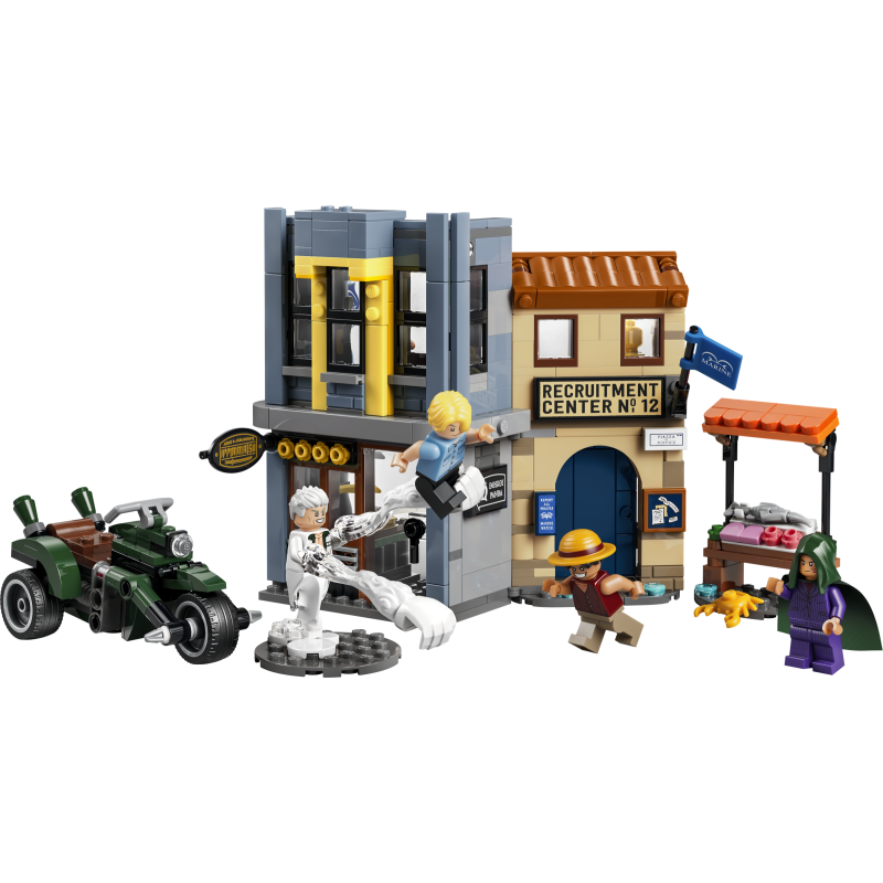 LEGO One Piece Showdown mit Kapitän Smoker