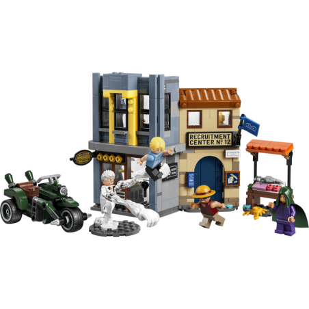 LEGO One Piece Showdown mit Kapitän Smoker