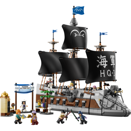 LEGO One Piece Garps Marineschlachtschiff