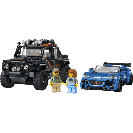 LEGO Speed Jaguar Project 7 & Land Rover Defe