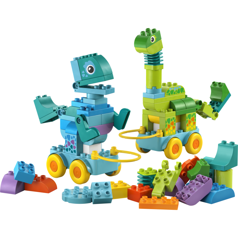 LEGO Duplo Dinosaures sur roues 3-en-1