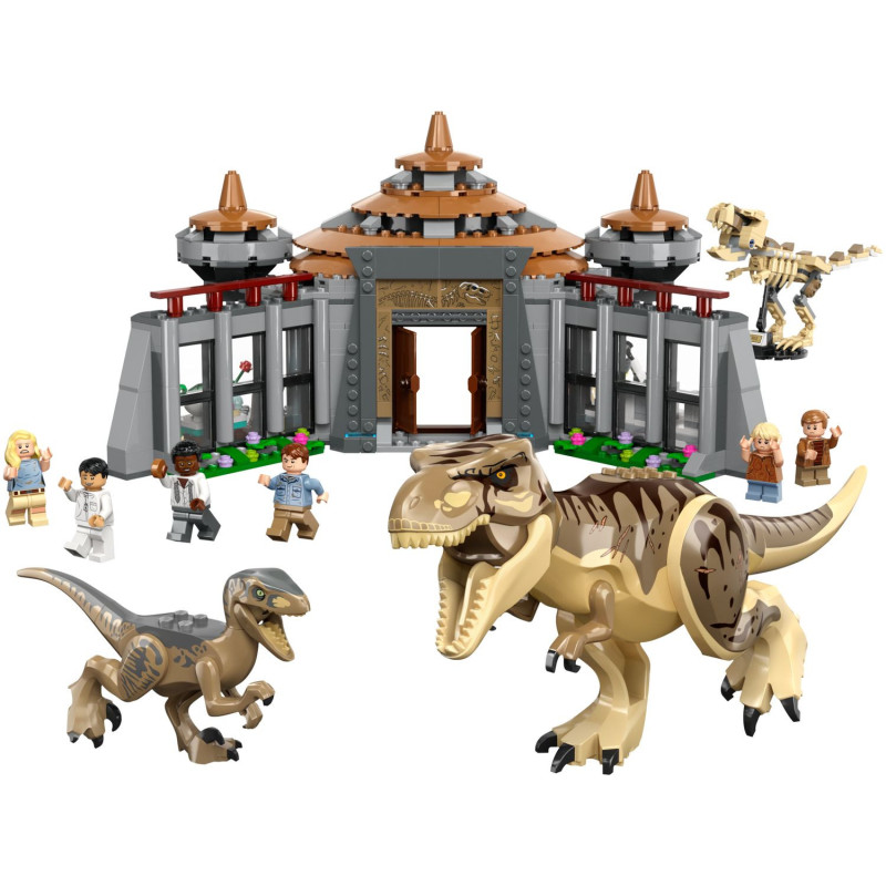LEGO Jurassic World Le centre des visiteurs : l'attaque du T. rex et du vélociraptor