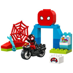 LEGO Duplo De Motoravonturen Van Spin 10424