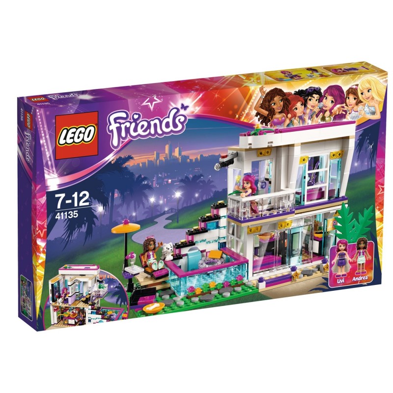LEGO Friends La maison de la Pop Star Livi