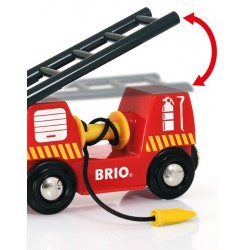 BRIO Große Feuerwehr-Station mit Einsatzfahrzeug