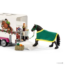 Schleich Pick up with horse box
