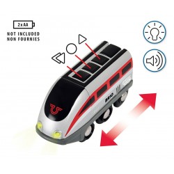 BRIO Circuit de voyageurs avec locomotive intelligente Smart Tech