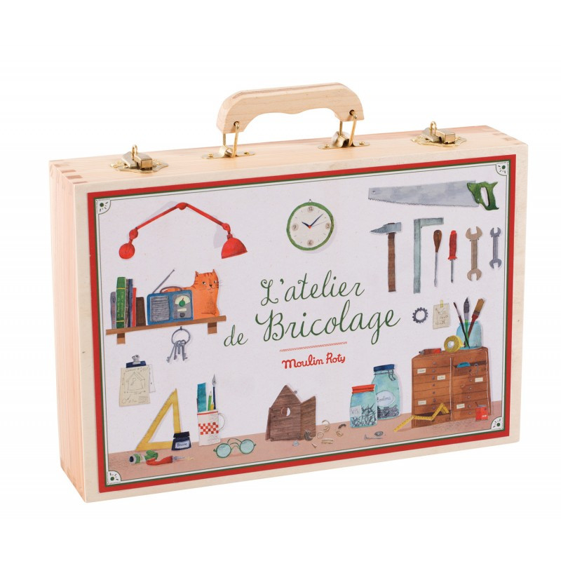 MOULIN ROTY Großer Koffer DIY (14 Werkzeuge)