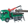 Bruder 02769 MAN Timber truck with loading crane 1:16