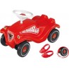 BIG Bobby Car Classic rouge avec roues silencieuses et chaussures de protection