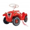 BIG Bobby Car Classic rouge avec roues silencieuses et chaussures de protection